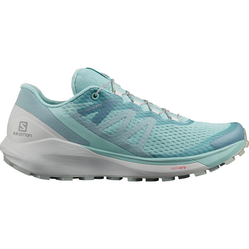 SALOMON SENSE RIDE 4 W Philippines - Women's Road Running Shoes - Blue | 506438-DPX